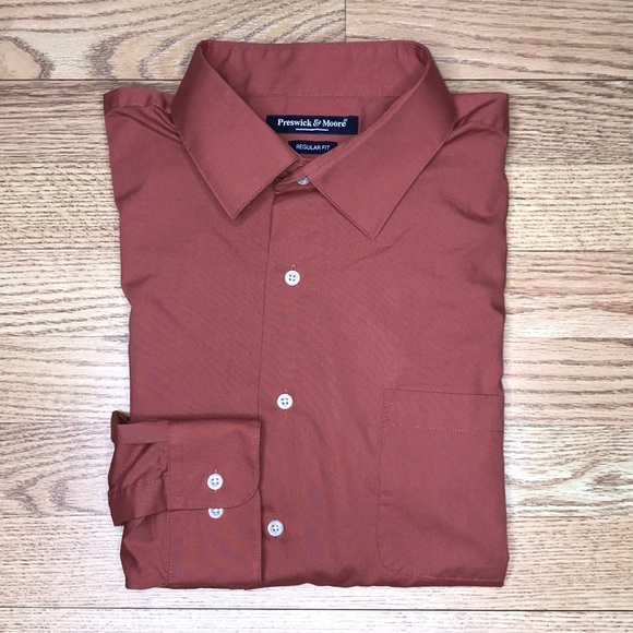 Preswick & Moore Button Down Dress Shirt - Picture 4 of 12